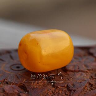 『系石』DIY饰品佛珠DIY材料天然原矿老蜜蜡桶珠13-2蜜蜡散珠包邮