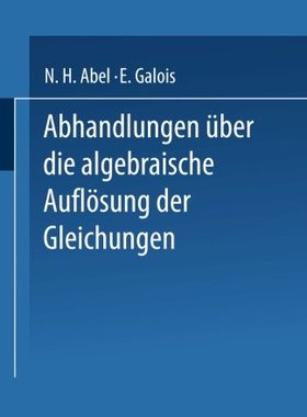 【预订】Abhandlungen Uber Die Algebraische A...