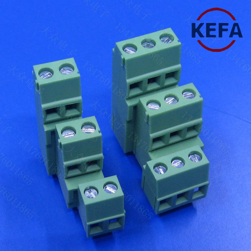科发KEFA KF128A3-2P3P 螺钉式三层上中下高低位PCB接线端子5.0m