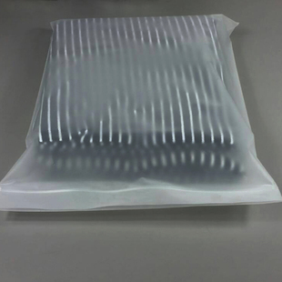 直销优质CPE磨砂服装服饰拉链包装袋46X62+3cm16丝50只价64.5元