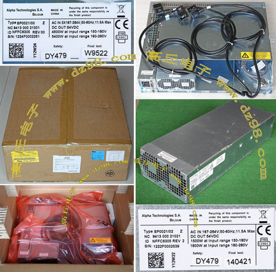 全新原装 SP0021 54V 最大5400W机架 装配1800W x2= 3600W电源