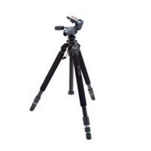 PROFESSIONAL 3节铝合金脚架 908云台 SLIK 带SH 竖力