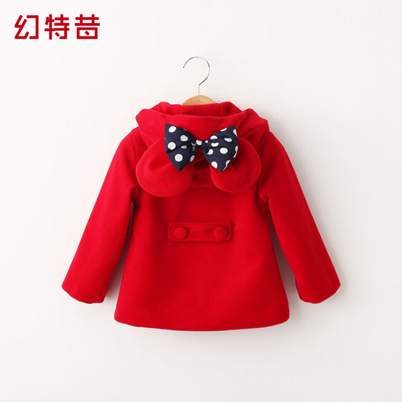 Manteau pour fille en laine - Ref 2162035 Image 1