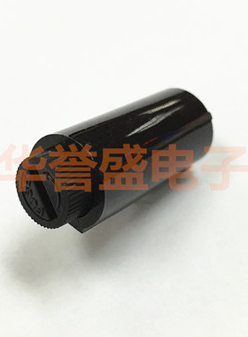 台湾HONGJU 进口保险丝管座 FH1-206W 5*20MM 10A 侧插针脚插板型