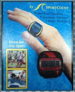 SPC IV游泳戒指秒表/潜水计圈防水秒表 折返计数器指拇表防水50米