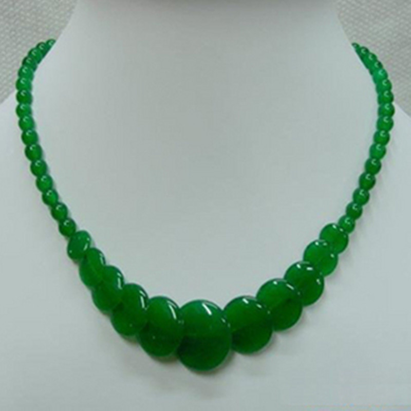 手工马来玉翡翠项链绿色项链厂家大量特价包邮中