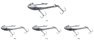 Daiwa 达亿瓦 FLAT JUNKIE JIGHEAD DOUBLE TREBLE HOOK 似饵16款