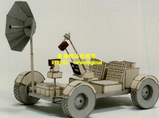 美国 阿波罗计划登月车月球车月球登陆飞船登月舱太空舱卫星模型