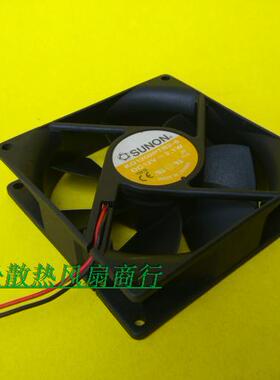 原装台湾建准 SUNON KD1209PTB2-6 12V 2.1W 双滚珠2线 散热风