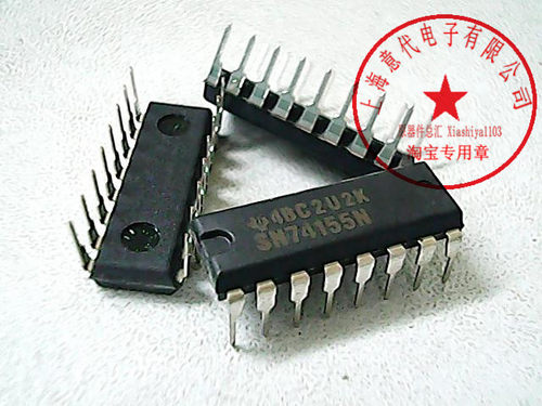 SN74155N  TI  74LS155〖正品原装〗赛格市场G332室实体店 现货