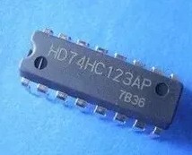 直插 HD74HC123AP CD74HC123E 进口触发振荡器 DIP-16 可直拍