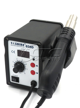 赛克SAIKE-858D数显风机型热风拆焊台 热风枪