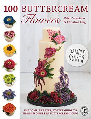 【预售】100 Buttercream Flowers: The Complete Step-By-Ste...