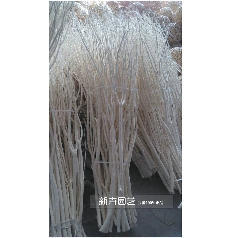 干花干枝落地装饰 客厅玄关隔断橱窗干枝 天然树枝三叉木