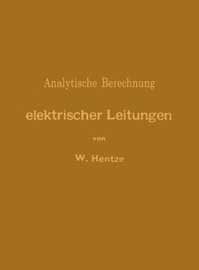 【预订】Analytische Berechnung Elektrischer ...