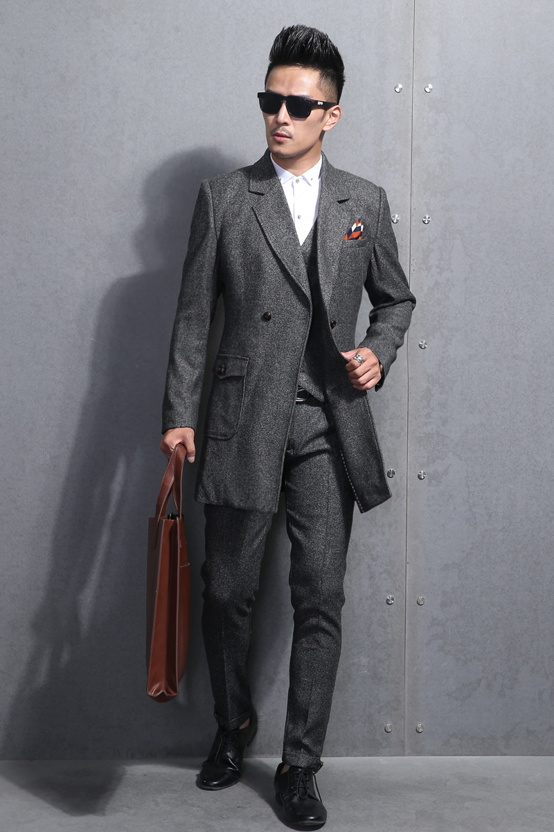 Costume homme en laine pour Quatre saisons - Ref 1577825 Image 6