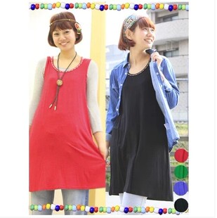 titicaca复古民族风文艺范森系手工钉珠无袖打底背心连衣裙女裙