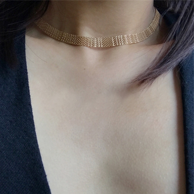 Minimalist Earrings Chain Necklace Neck chain Superfine chainin the Accessories/Fashion Jewelry, Necklace  category - from Buy2taobao.com to provide professional Taobao agent buy service