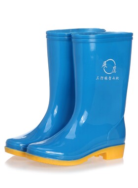 正品水靴牛筋底劳保胶靴水鞋雨鞋