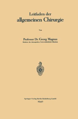 【预订】Leitfaden Der Allgemeinen Chirurgie