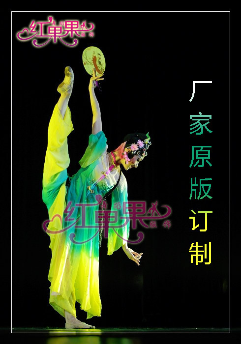 舞台演出服古典舞服装芳春行舞蹈服民族服装桃李杯
