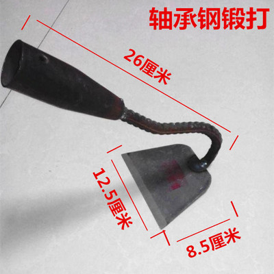 小锄头全钢锻打农用除草园林锄草挖神器松土园艺农具锄地开荒工具