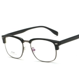 Корейская версия TR90 Tide Men's Retro Semi -Frame Glasses Rame Men's Myopia Glasses Strack Женские круглые глаза рамки глаза