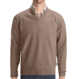 Woolrich纯美利奴Merino V领羊毛衫Cross Country V-Neck Sweater