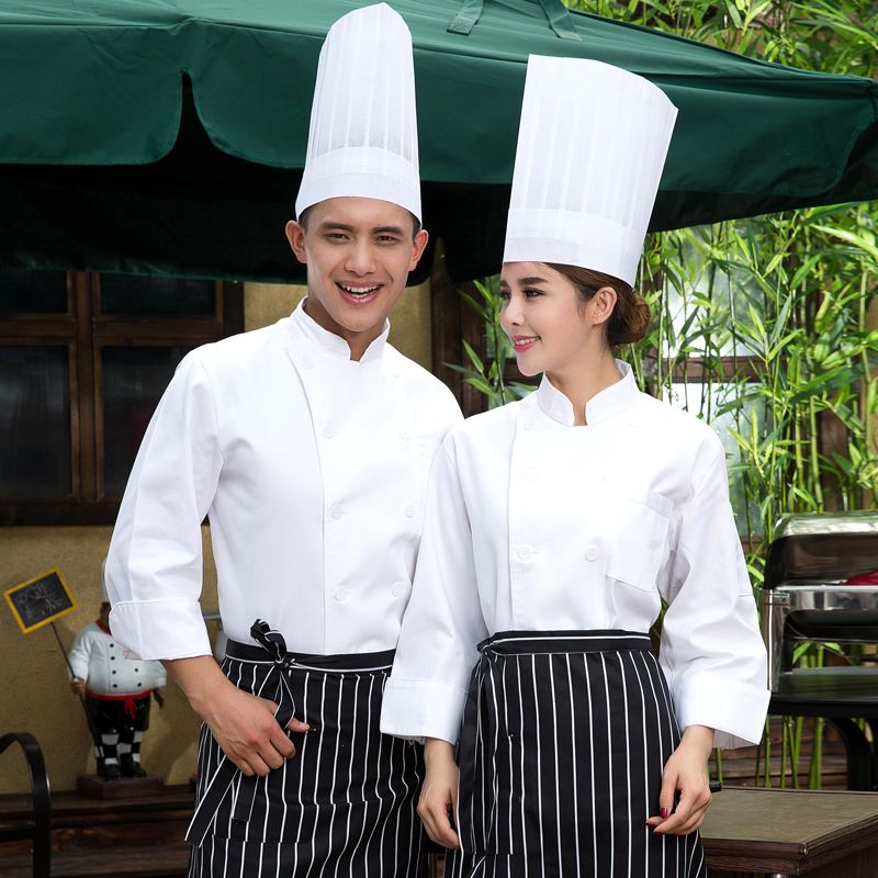 Tenue de cuisinier en polyester - Ref 1910318 Image 1