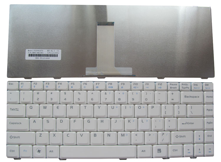 ASUS华硕F80C X85S F81SE F83CR F80H F83E F83T键盘白色
