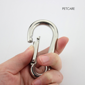 Petcare猛犬专用高强承重不锈钢狗扣挂扣连接钩固定钩不锈钢制造