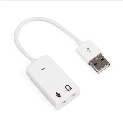 热卖苹果声卡 USB7.1声卡 外置USB声卡 台式机笔记本 独立声卡