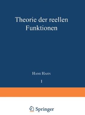 【预订】Theorie Der Reellen Funktionen