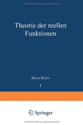 【预订】Theorie Der Reellen Funktionen
