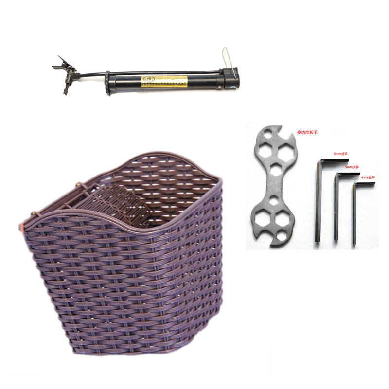 Panier pour vélo FOREVER en plastique - Ref 2267370 Image 1