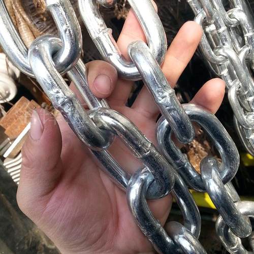 粗铁链 超粗铁链粗12mm  铁链子 狼狗链 铁链条锁大铁链 实心锁链