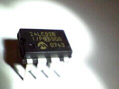 【直拍】24LC02B-I/P DIP-8 100%全新原装 进口MICROCHIP 存储IC