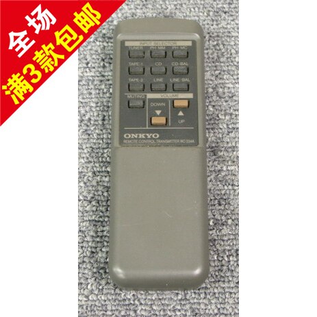 ONKYO安桥Integra P-388F 3890 M-588前级纯功放遥控器龘RC-234A