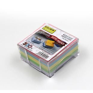 便签纸标签纸盒装 300页时尚创意便签本白纸 无粘性N次贴