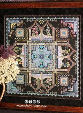 夕绣坊 十字绣图纸原扫图打印 CD-The Tinctorium Mandala