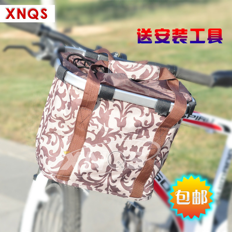 Panier pour vélo en toile - Ref 2266526 Image 3
