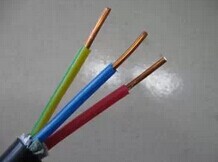 上海起帆电力电缆YJV3X4平方电力电缆VV3*4MM