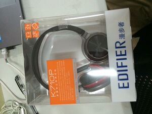 Edifier/漫步者 K710P手机耳机头戴式 语音通话电脑耳麦通用线控