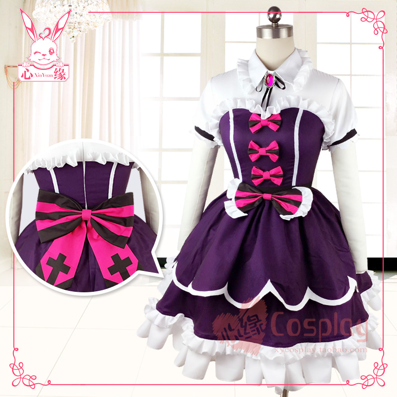 心缘cosplay lovelive SS水团 津岛善子 堕天使cosplay服 lo裙