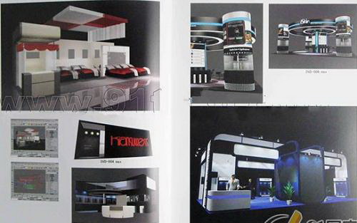 3DMX模型——3DMAX 展会展厅模型 (3M-013)