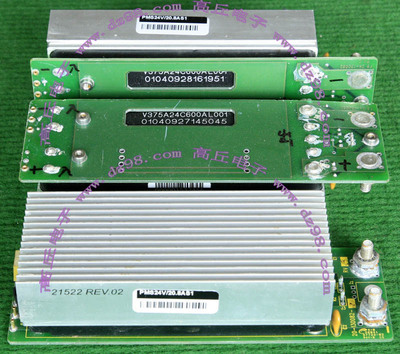 美国 VICOR V375A24C600AL 24V 600W  电源模块 带散热器一体