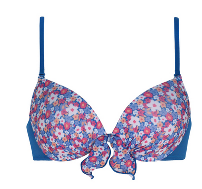 泰国聚拢文胸花朵加厚杯