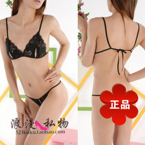 性感内衣套装诱惑内衣文胸套装蕾丝透明系带内衣