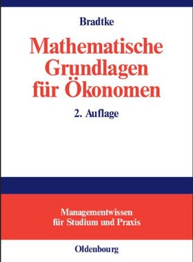 【预售】Mathematische Grundlagen Fur Okonomen