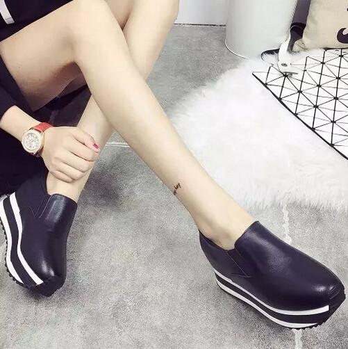 2019春款新款隐形内增高8厘米 浅口 松紧口 松糕底 厚底女鞋3386在类目 女鞋, 低帮鞋中 - 来自Buy2taobao.com提供专业的淘宝代购服务